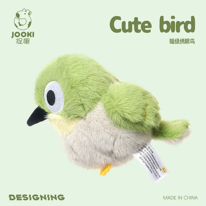 11cm Lifelike Mini Bird Plush Soft Toy – Kingfisher, Sparrow, Sunbird, Myna & More