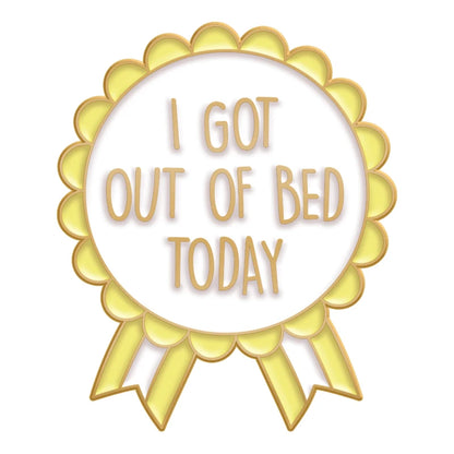 Funny Sarcastic Quotes Text Enamel Pin Badges Limited Edition Don’t Quit Dramatic Send Noods