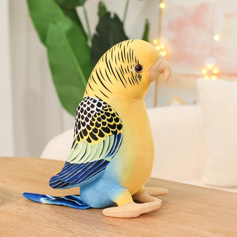 Lifelike Bird Plush 20-30cm–Parrot, Peacock, Pelican, Eagle, Cockatoo, Vulture & More Soft Toys