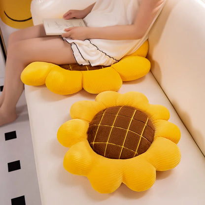 35-70cm Large Sunflower Plush Cushion / Pillow – Flower Pillow Soft Toy