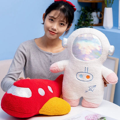 50-58cm Large Space / Airplane Plush Toys – Astronaut, Rocket or Airplane Soft Toy