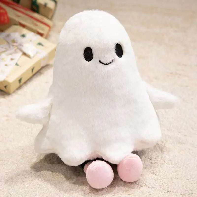 18-30cm Large Ghost Pumpkin Halloween Plush Soft Toy Smiling