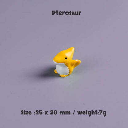 Mini Dinosaur Figurine Set – 10pcs Cute Cartoon Dino Desk Decor & Mini Landscape Toys