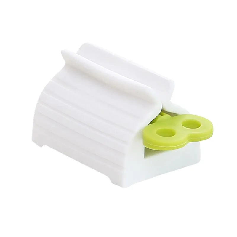 Toothpaste Tube Squeezer Gadget – Blue Red Green Roll-Up Tube Helper