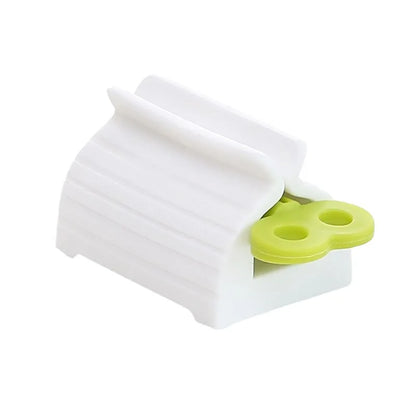 Toothpaste Tube Squeezer Gadget – Blue Red Green Roll-Up Tube Helper
