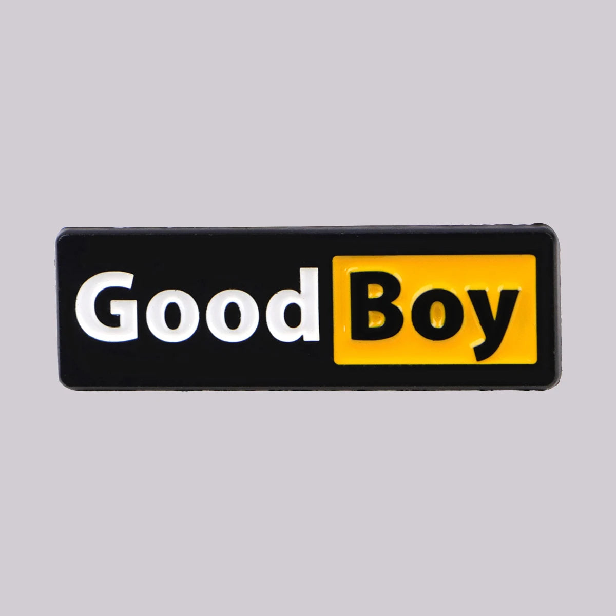 Good Boy Funny Enamel Brooch Lapel Pin Badge Novelty Gift