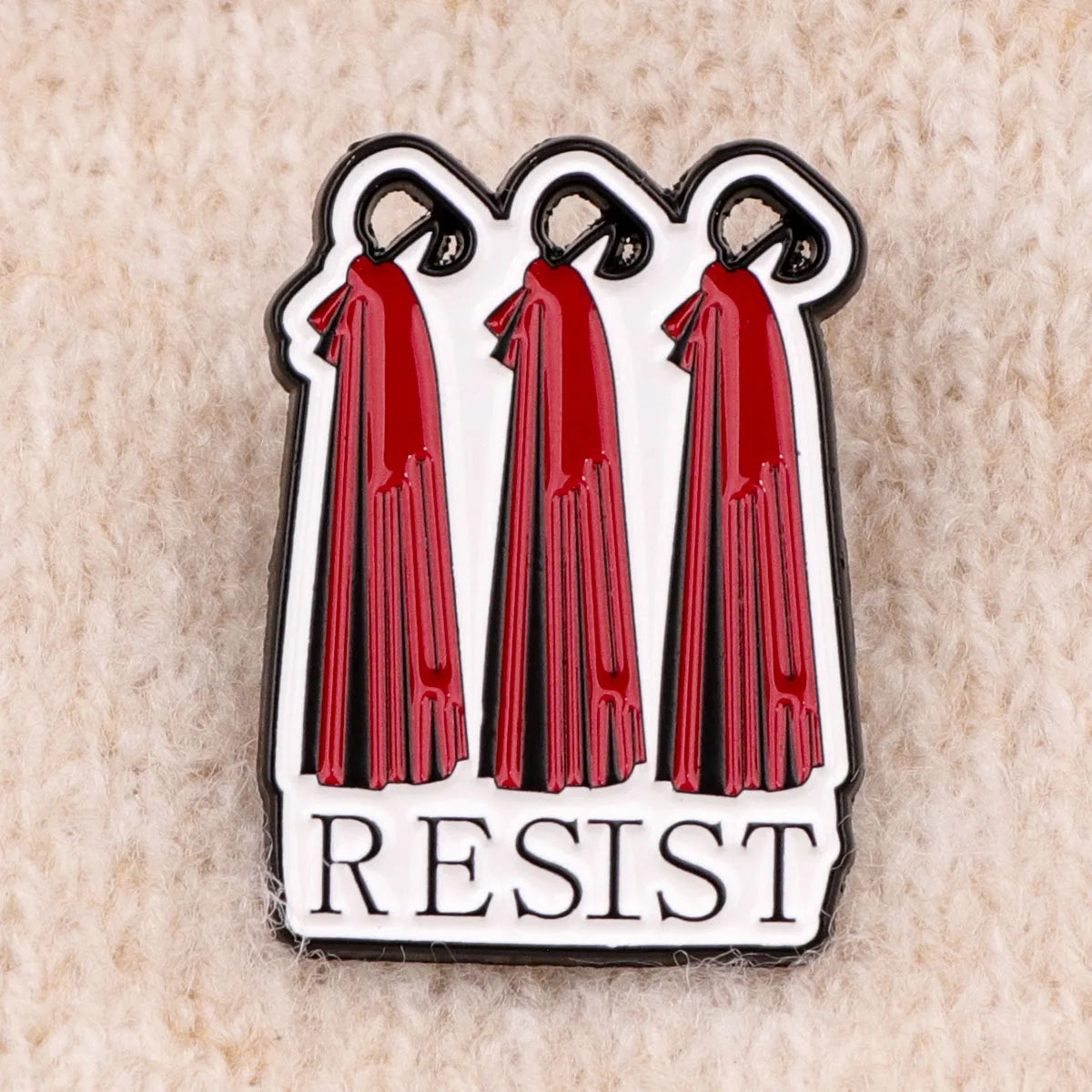 Women's Rights Feminism Feminist Enamel Pin Badge Handmaid Brooch Lapel Backpack Accessories
