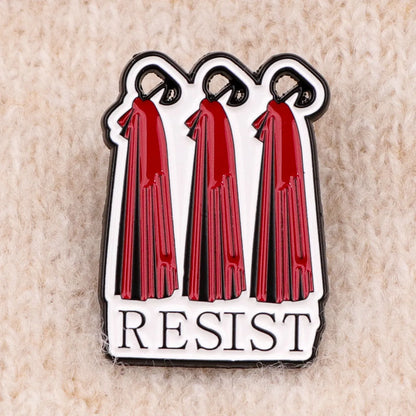 Women's Rights Feminism Feminist Enamel Pin Badge Handmaid Brooch Lapel Backpack Accessories