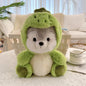 20cm/30cm Husky Plush Soft Toy in Pig Koala Dinosaur Fox Disguise