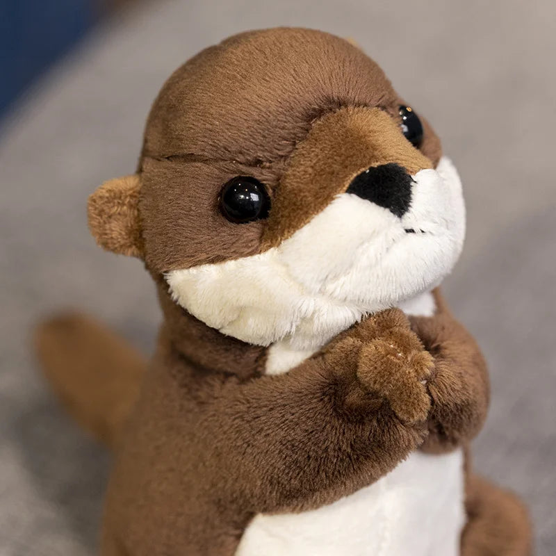 19cm Cute Brown Otter Plush Soft Toy
