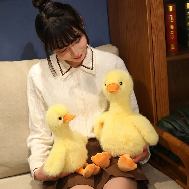 34/45cm Large Cute Duck Plush Toy in Yellow, Pink, White or Black - Stuffed Animal Soft Toy Gift