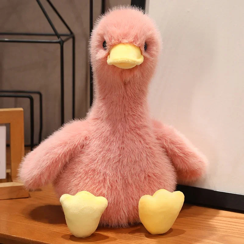 34/45cm Large Cute Duck Plush Toy in Yellow, Pink, White or Black - Stuffed Animal Soft Toy Gift