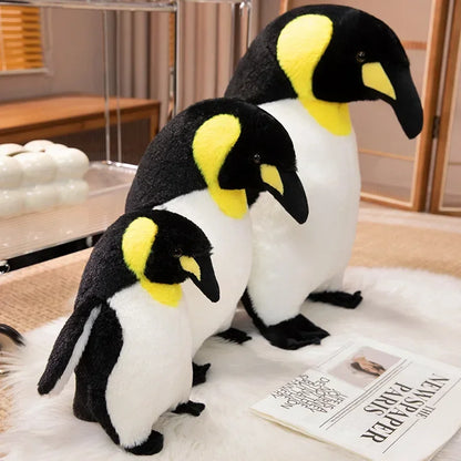 25-50cm Large Realistic Penguin Bird Plush Soft Toy