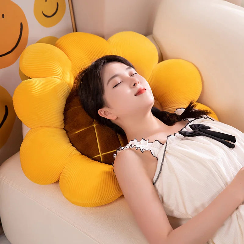 35-70cm Large Sunflower Plush Cushion / Pillow – Flower Pillow Soft Toy