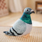 Lifelike 20cm Bird Plush – Dove, Pigeon & Magpie Designs