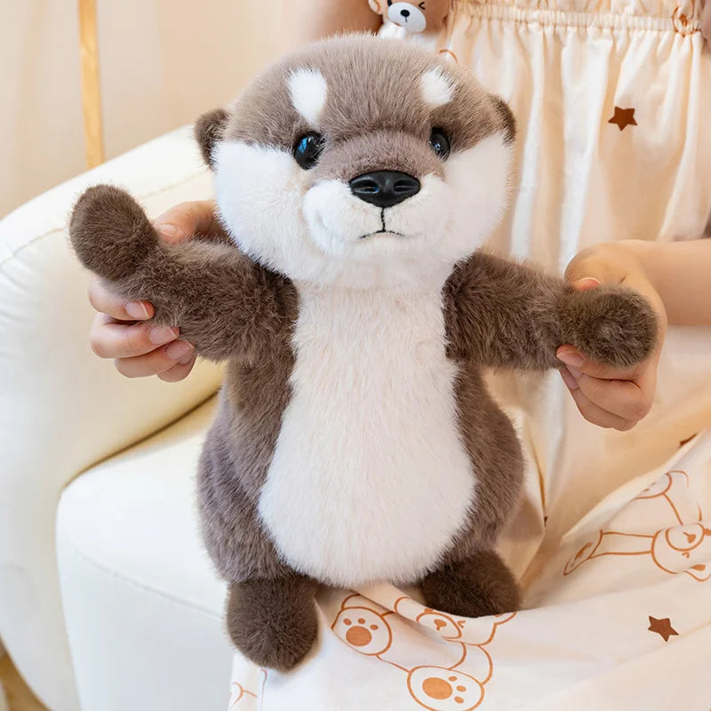 25cm/35cm Otter Plush Toy – Soft Stuffed Otter Stuffed Soft Toy