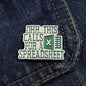This Calls For A Spreadsheet Funny Enamel Excel Worksheet Brooch Lapel Pin Badge Novelty Gift