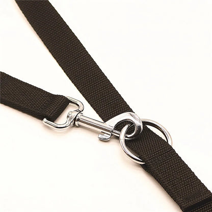 Adjustable Dog Training Lead – Heavy-Duty Police-Style Leash for Walking & Control