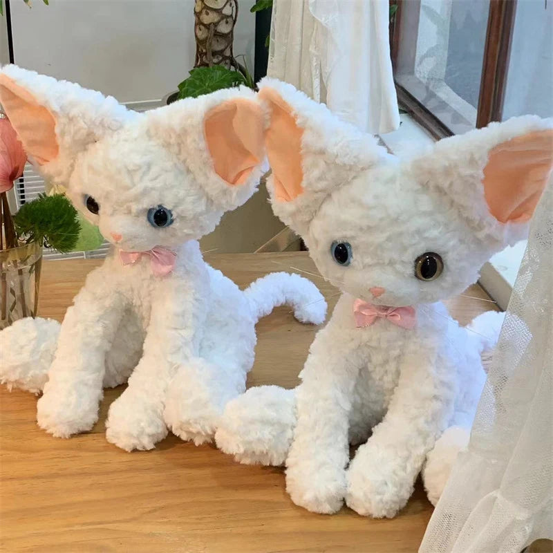 30/40cm Large Cat Plush – Black White Cute Cat Kitten Soft Toy