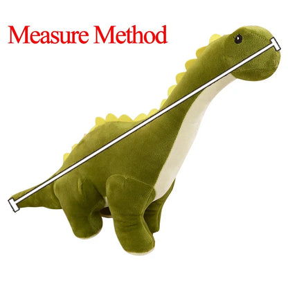 50cm or 80cm Long-Neck Dinosaur Plush Soft Toy – Pink, Green, Blue Brachiosaurus
