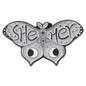 Butterfly Moth Pronouns Enamel Pin Badge SHE HER HE HIM THEY THEM Brooches