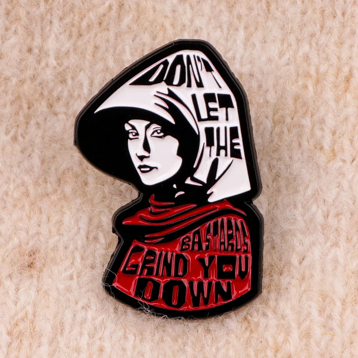 Women's Rights Feminism Feminist Enamel Pin Badge Handmaid Brooch Lapel Backpack Accessories