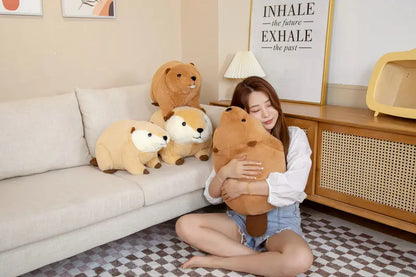45-60cm Large Beaver Plush Soft Toy – Cute Critter Plushie