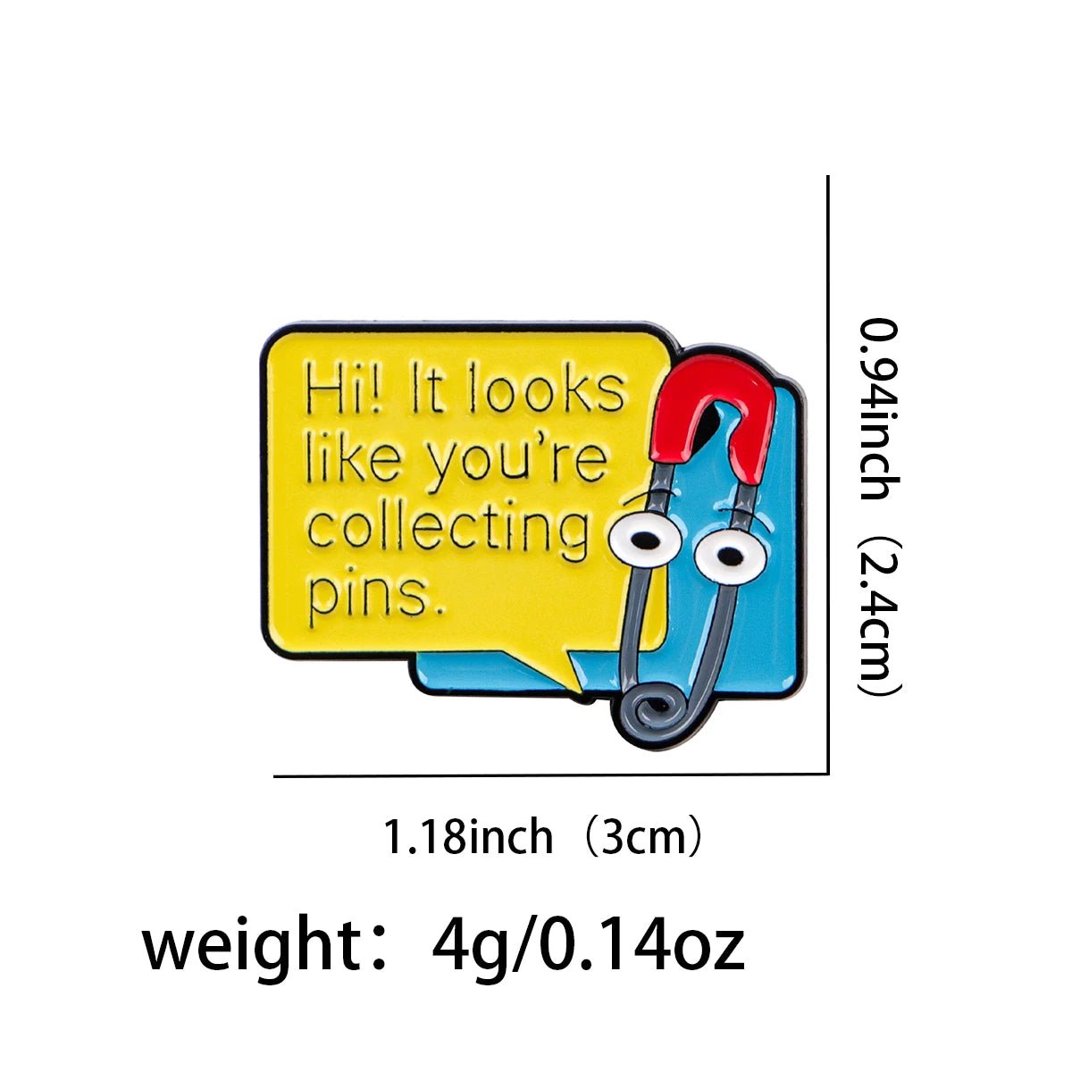 Pin Collector Funny Sarcastic Enamel Brooch Lapel Pin Badge Novelty Gift
