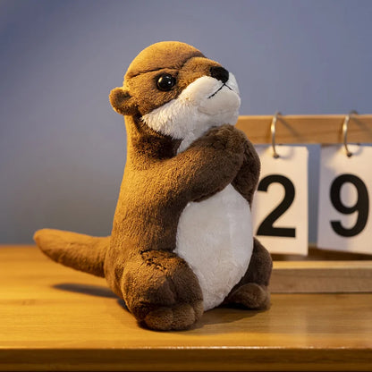 19cm Cute Brown Otter Plush Soft Toy