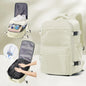 Expandable Vacuum Travel Luggage Backpack – Large Capacity Laptop Bag Men Women - Comes With Pump - Airback Smart Compression Backpack