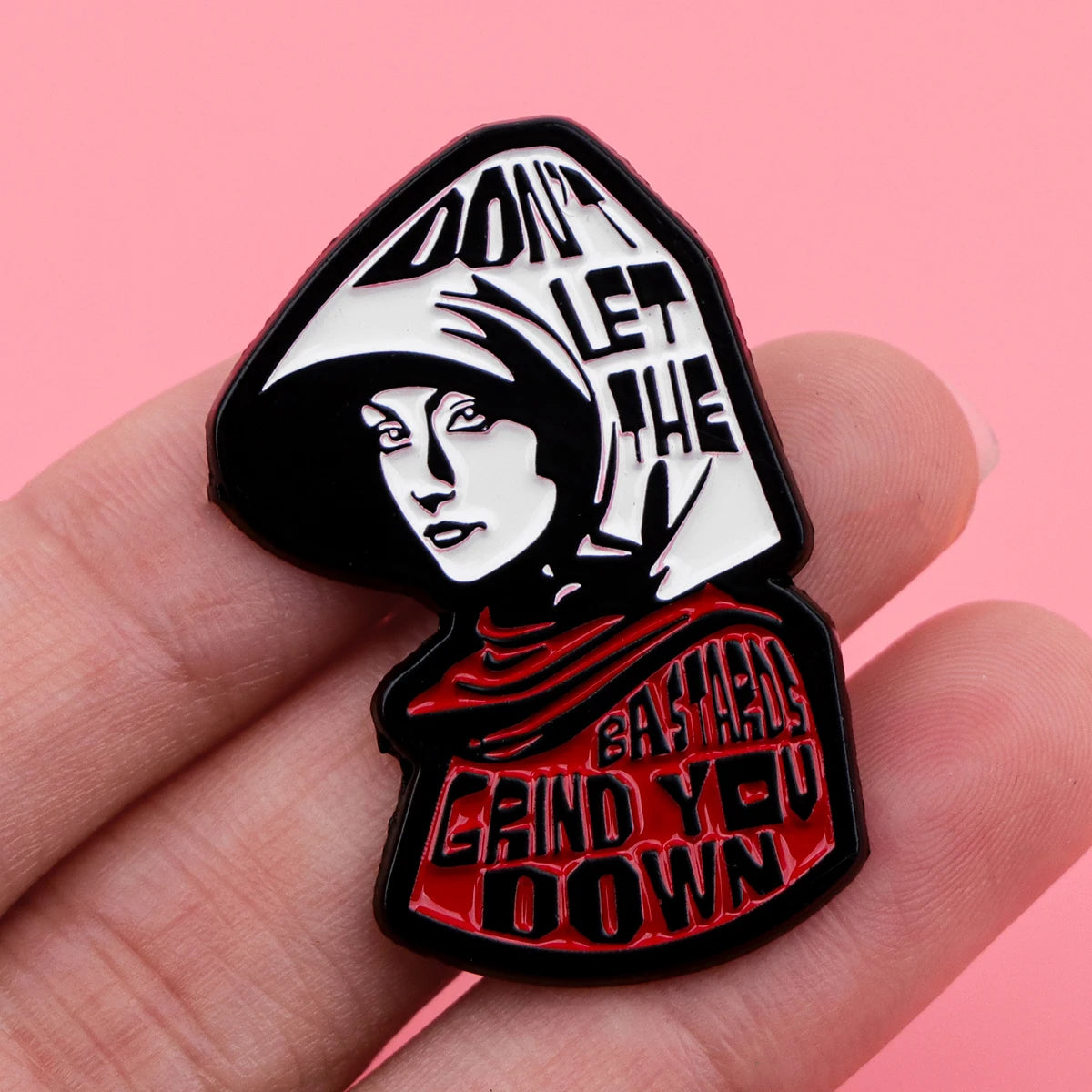 Women's Rights Feminism Feminist Enamel Pin Badge Handmaid Brooch Lapel Backpack Accessories