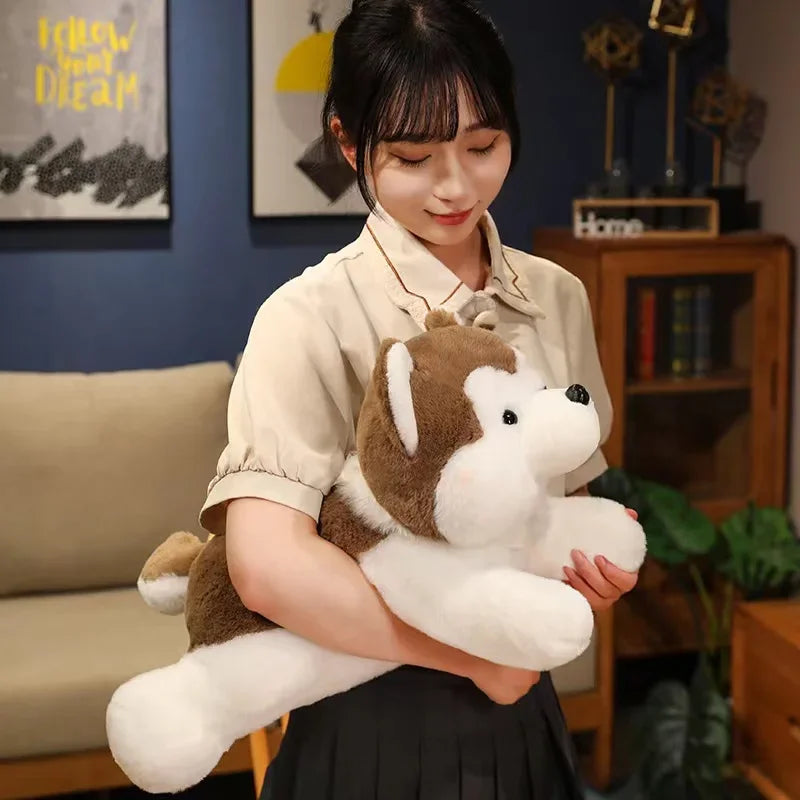 30/40/50cm Cute Dog Puppy Husky Wolf Plush Soft Toy