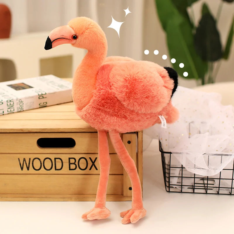 40cm Flamingo or 30cm Pelican Plush Toy – Soft Bird Stuffed Toys