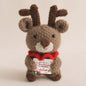 Crochet Christmas Santa Reindeer Snowman Soft Toy – Handmade Style Festive Plush Gift