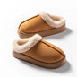 Women’s Men’s Unisex Slippers - Fluffy Thick EVA Sole Anti-Slip Indoor Slippers Warm for Winter Autumn