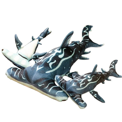 55/90cm Large Giant Hammerhead Shark Plush Soft Toy Marine Sea Life Creature