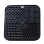 20cm Dog Lick Mat Large Square Dog Cat Pet Slow Feeder Feeding Lick Licking Mat Silicone Suction Cup