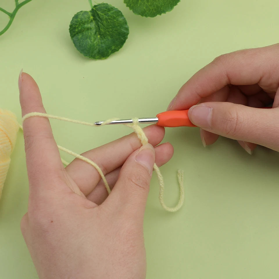 3/6pcs DIY Beginners Plant Succulent Crochet Starter Kit