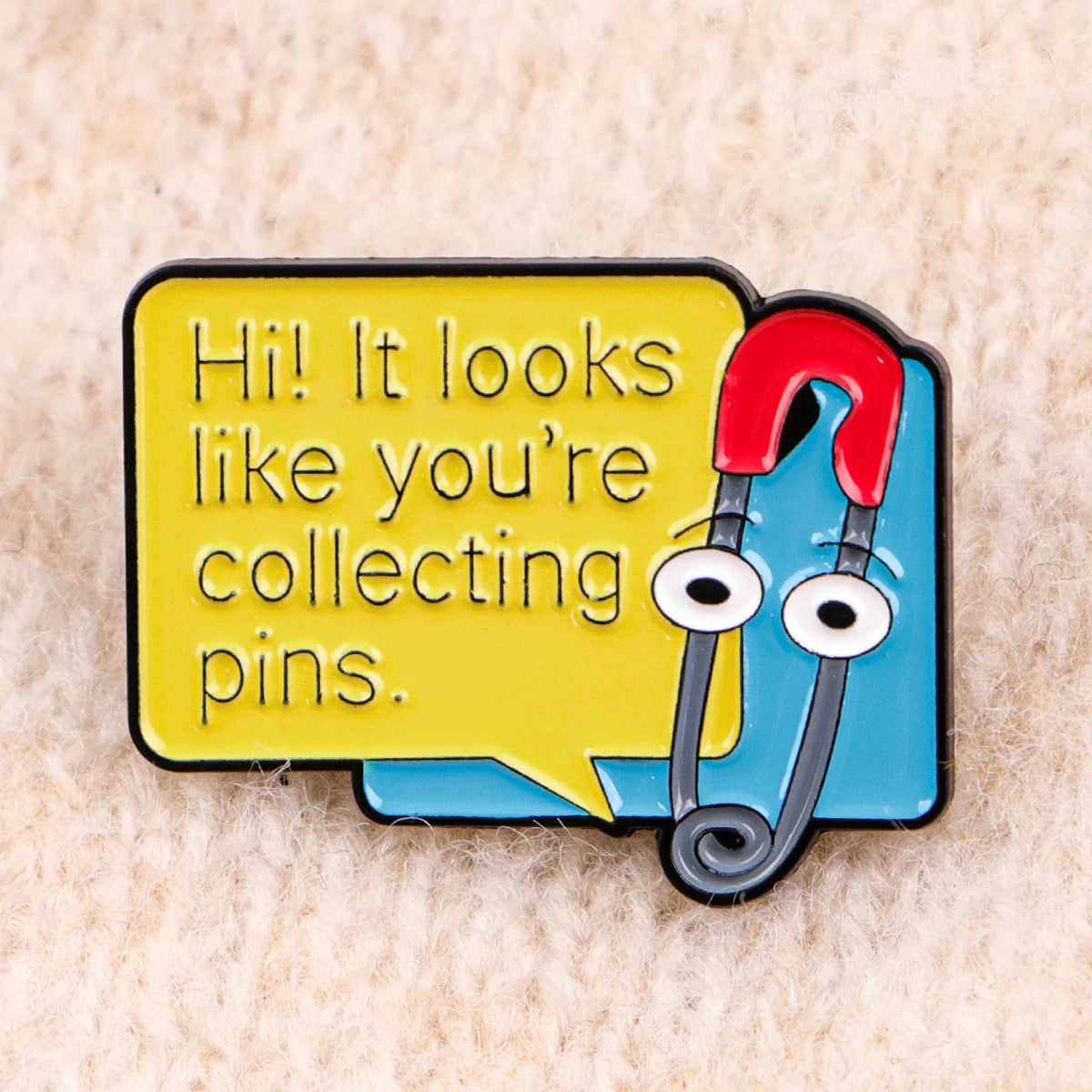 Pin Collector Funny Sarcastic Enamel Brooch Lapel Pin Badge Novelty Gift