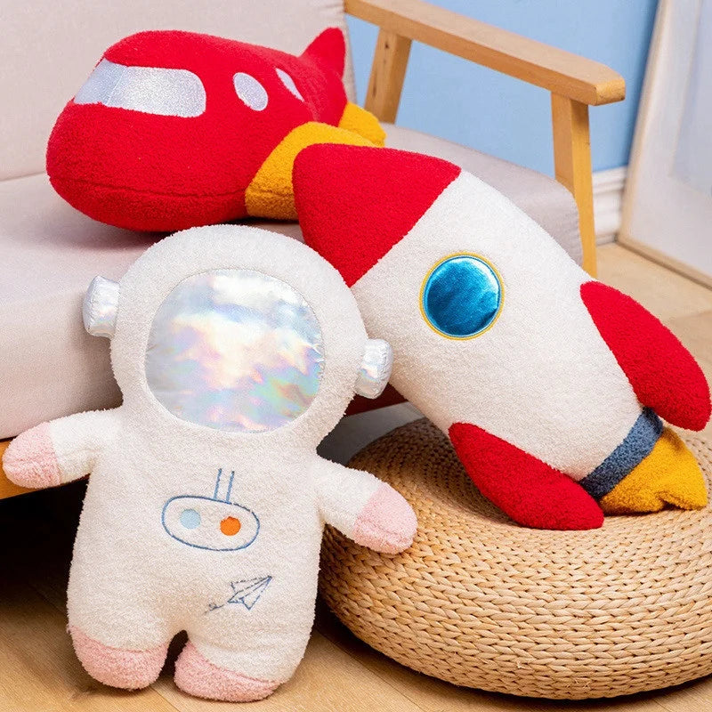 50-58cm Large Space / Airplane Plush Toys – Astronaut, Rocket or Airplane Soft Toy
