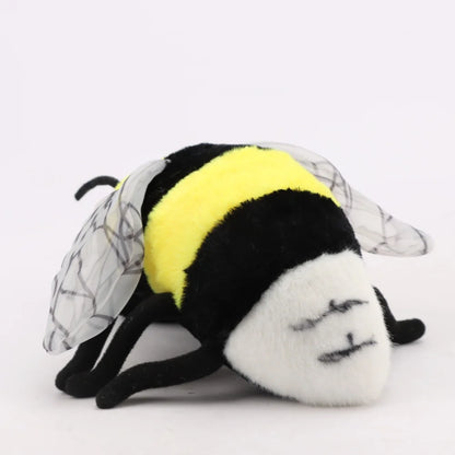 20-26cm Lifelike Bee Plush – Soft Honeybee Stuffed Soft Toy Insect Bug