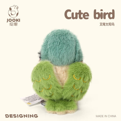 11cm Lifelike Mini Bird Plush Soft Toy – Kingfisher, Sparrow, Sunbird, Myna & More