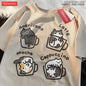 Cat Coffee T-Shirt – Cute Mocha Latte Graphic Tee for Men & Women | Summer Loose Fit Cotton