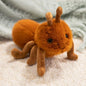 23cm Cute Ant Plushie – Soft Lifelike Ant Toy in Brown, Black, Grey, Yellow-Brown