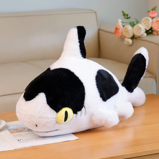 Sharkitty Plush Soft Toy – 50 cm Shark‑Cat Hybrid Stuffed Animal Pillow