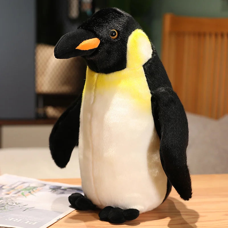 17-45cm Large Realistic Penguin Bird Plush Soft Toy