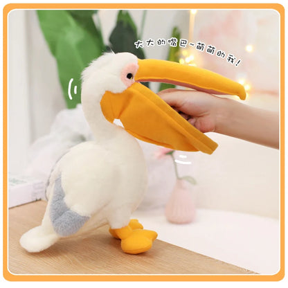 40cm Flamingo or 30cm Pelican Plush Toy – Soft Bird Stuffed Toys