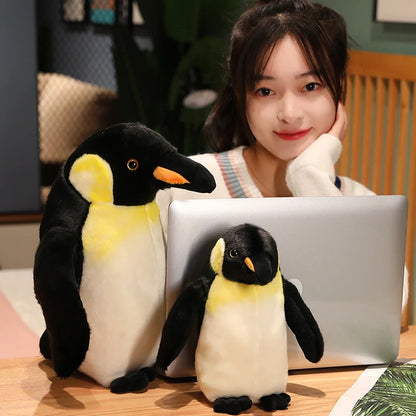 17-45cm Large Realistic Penguin Bird Plush Soft Toy