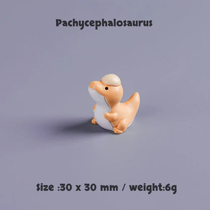 Mini Dinosaur Figurine Set – 10pcs Cute Cartoon Dino Desk Decor & Mini Landscape Toys