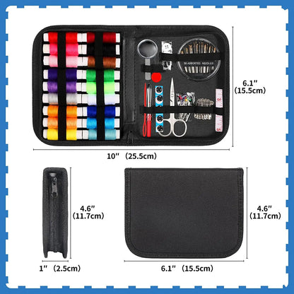 DIY Multi-Function Sewing Kit – Compact Sewing Box Set for Hand Quilting, Stitching & Repairs